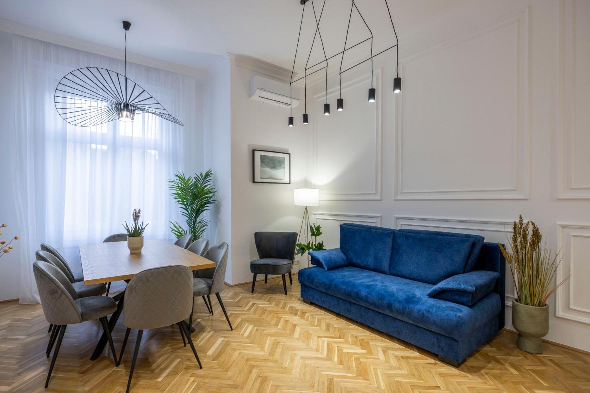 Luxurious Central 4Bedrm 3Bathrm Residence W/ Balcony Budapeste Exterior foto