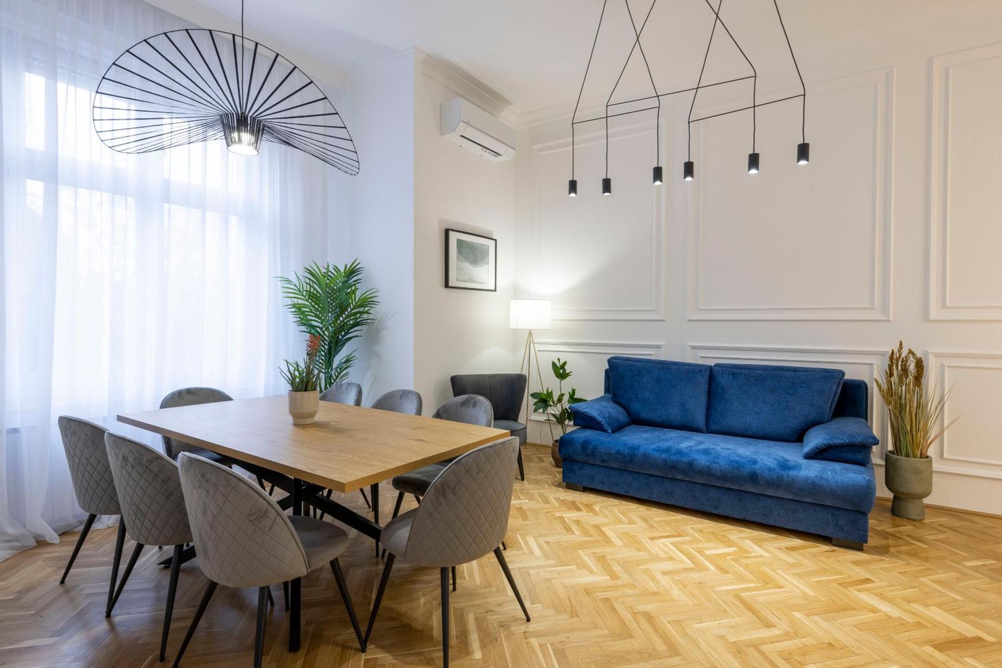 Luxurious Central 4Bedrm 3Bathrm Residence W/ Balcony Budapeste Exterior foto